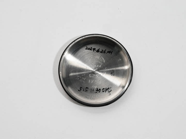 ロレックス ターノグラフ Ref.6202 ステンレススチール ブラック文字盤