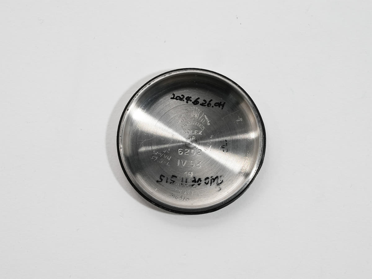ロレックス ターノグラフ Ref.6202 ブラック文字盤 中古 zx9ktfsj