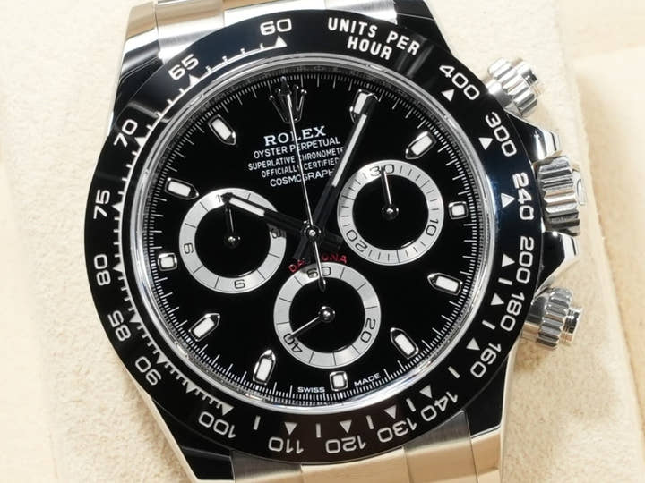ロレックス デイトナ Ref.116500LN ステンレススチール ブラック文字盤
