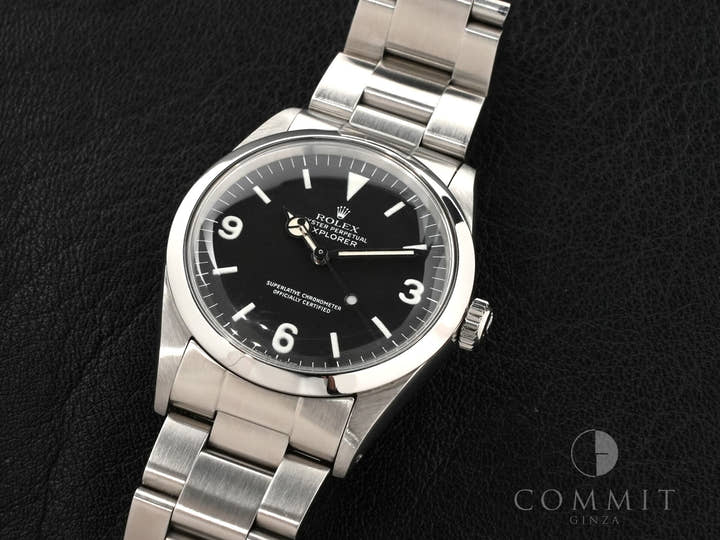 ロレックス エクスプローラーI Ref.1016 ステンレススチール ブラック文字盤 中古 csh7aryt