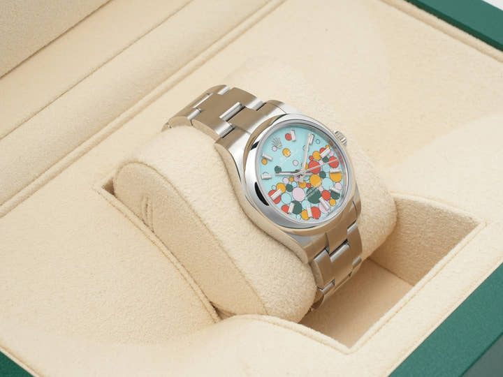 ロレックス オイスターパーペチュアル31 Ref.277200 ステンレススチール セレブレーションモチーフ文字盤