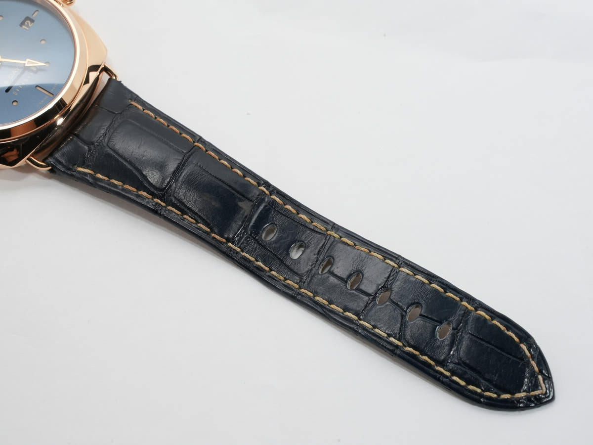 パネライ ラジオミール 8デイズ GMT オロロッソ Ref.PAM00538 ブルー文字盤 中古 iq4kwoou
