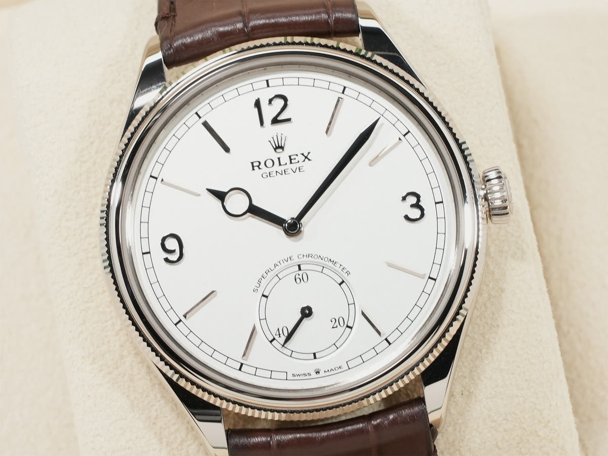 ロレックス 1908 Ref.52509 シルバー文字盤 未使用 5ysmkw3f