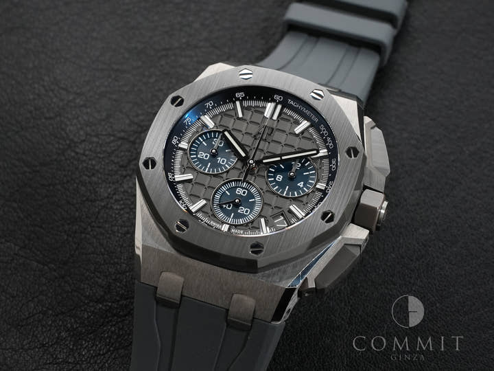 Audemars Piguet Royal Oak Offshore Chronograph Ref. 26420IO.OO.A009CA.01 Titanium/Ceramic Grey Dial