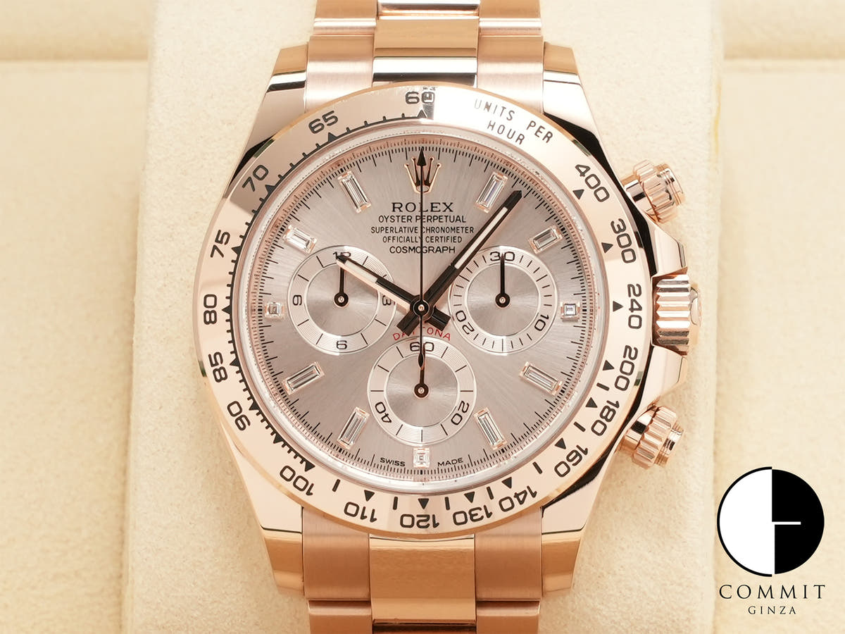 ロレックス デイトナ Ref.116505A エバーローズゴールド ピンク文字盤