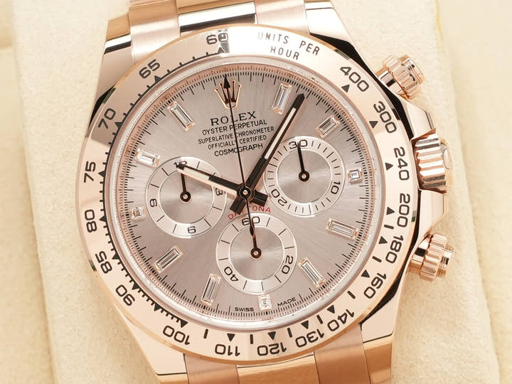 ロレックス デイトナ Ref.116505A エバーローズゴールド ピンク文字盤