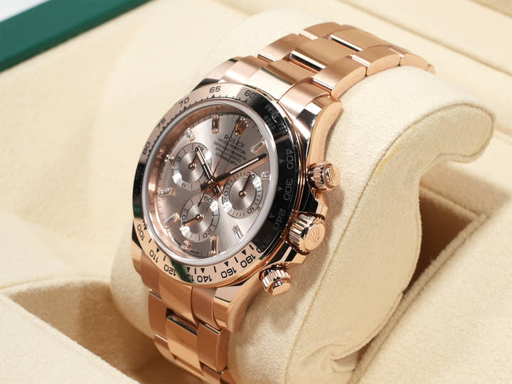 ロレックス デイトナ Ref.116505A エバーローズゴールド ピンク文字盤