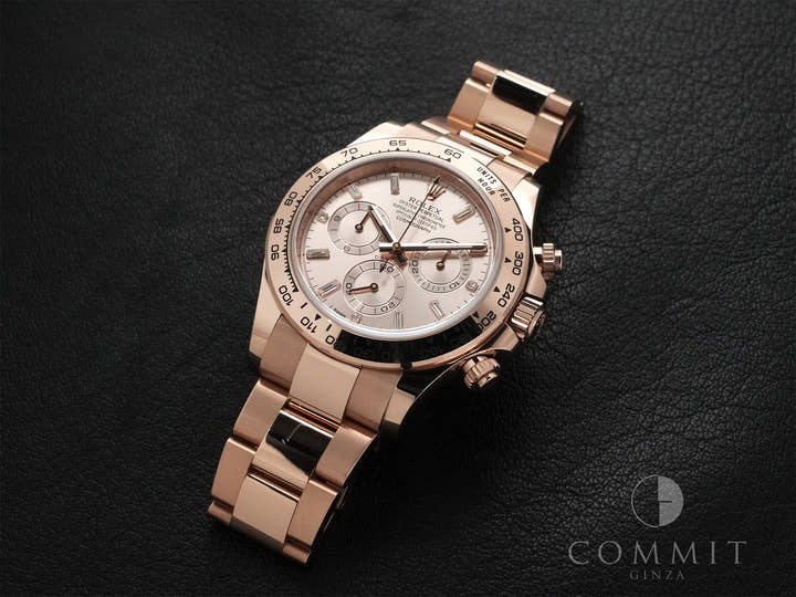 ロレックス デイトナ Ref.116505A エバーローズゴールド ピンク文字盤