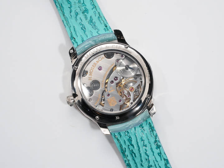 H.モーザー マユ Ref.321.503-002 18KWG ホワイト文字盤 中古 96474R23
