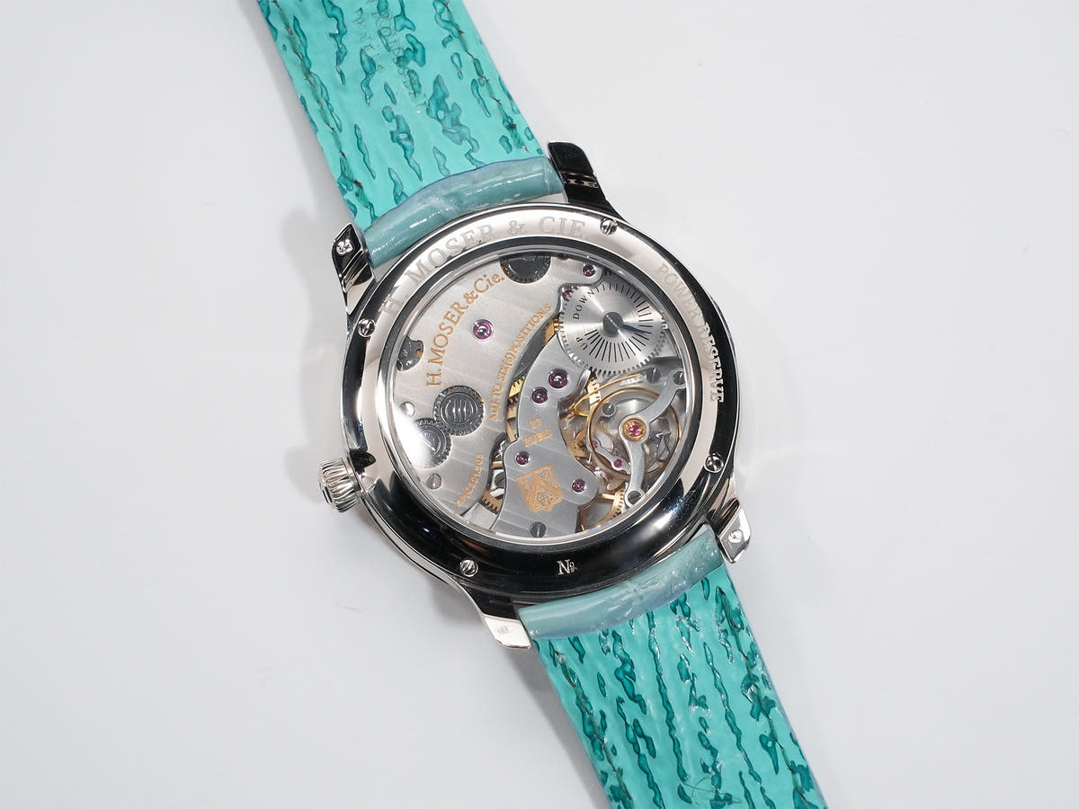 H.モーザー マユ Ref.321.503-002 18KWG ホワイト文字盤 中古 96474R23