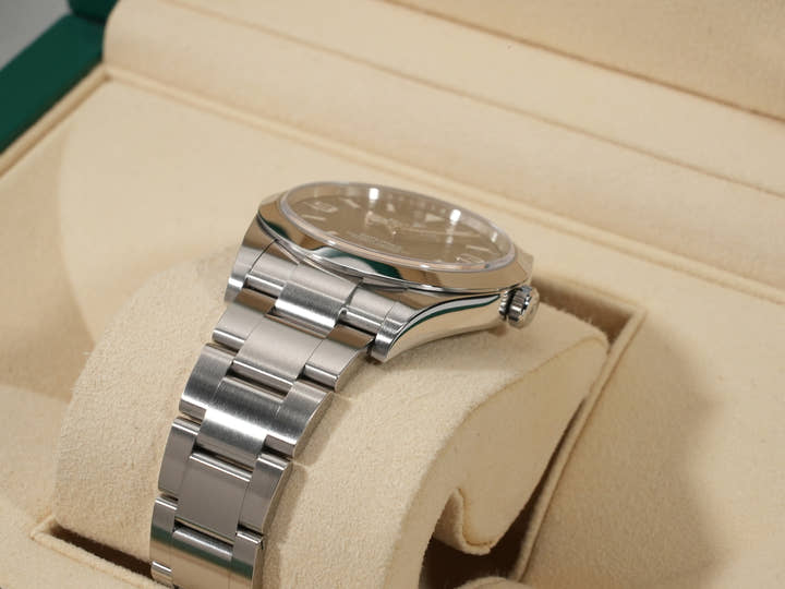 Rolex Explorer I Ref. 214270 Stainless Steel Black Dial