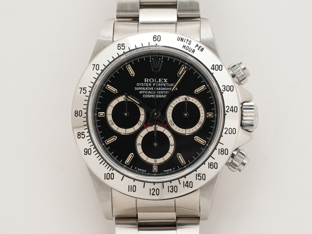 ロレックス デイトナ エルプリメロ Ref.16520 ブラック文字盤 中古 7q3zhzgg