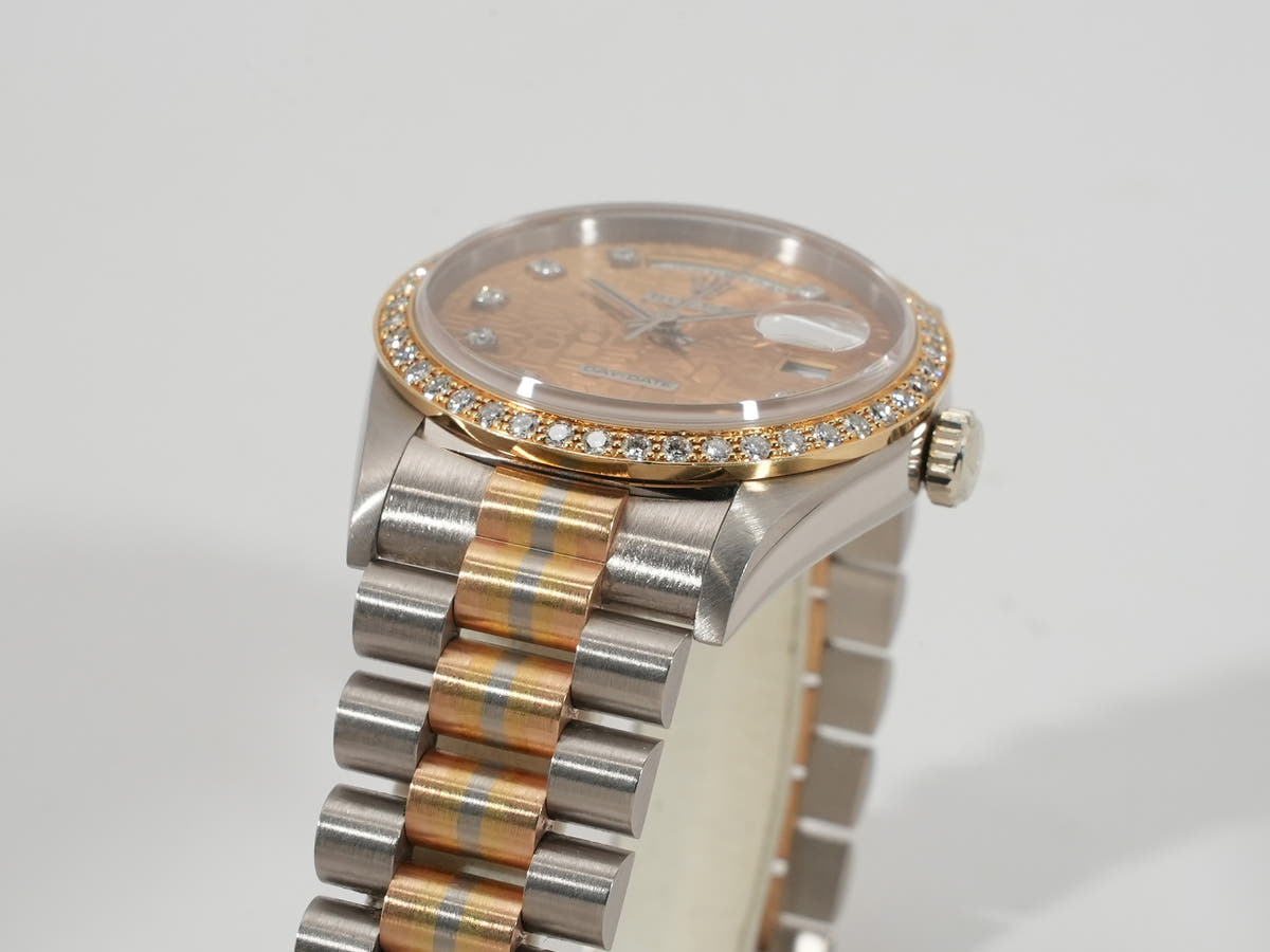 Rolex Day-Date 36 Ref.18349GBIC Horicomputer x10P Diamond Dial Used qn4m5g3f
