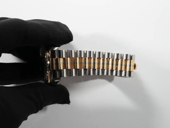 ロレックス デイデイト36 Ref.18349GBIC ホワイトゴールド/ローズゴールド/イエローゴールド ホリコンピューターx10Pダイヤ文字盤