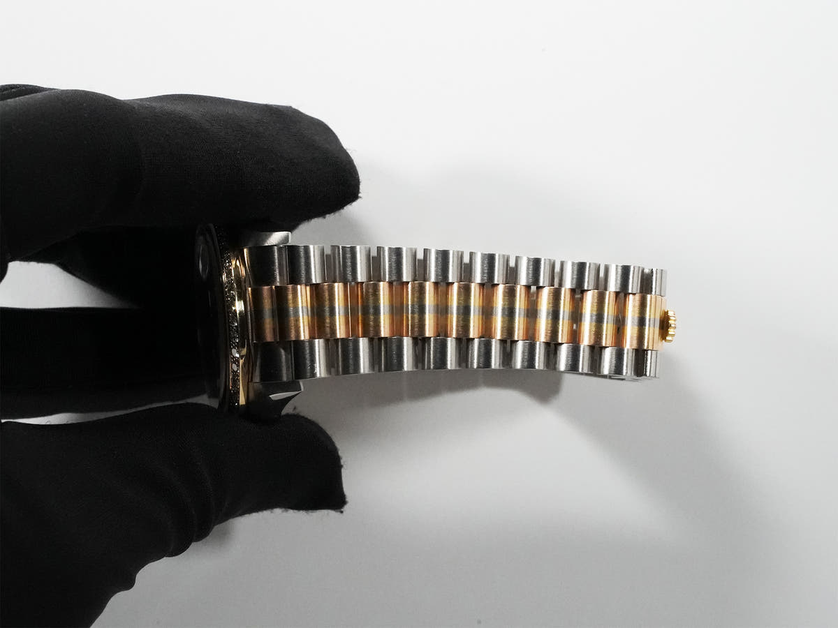 Rolex Day-Date 36 Ref.18349GBIC Horicomputer x10P Diamond Dial Used qn4m5g3f