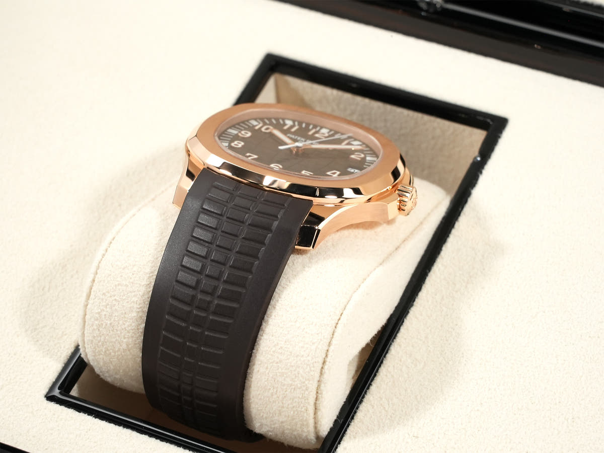 パテックフィリップ アクアノート Ref.5167R-001 ブラウン文字盤 美品 yimz9t3b