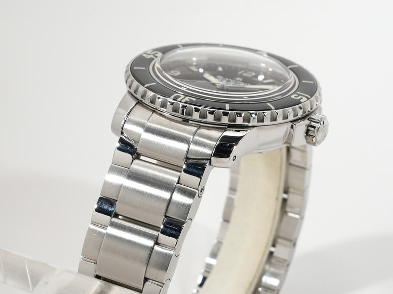Blancpain Fifty Fathoms 50th Anniversary Series III Ref.2200A-1130-71 Black Dial Used qwjpbh3r