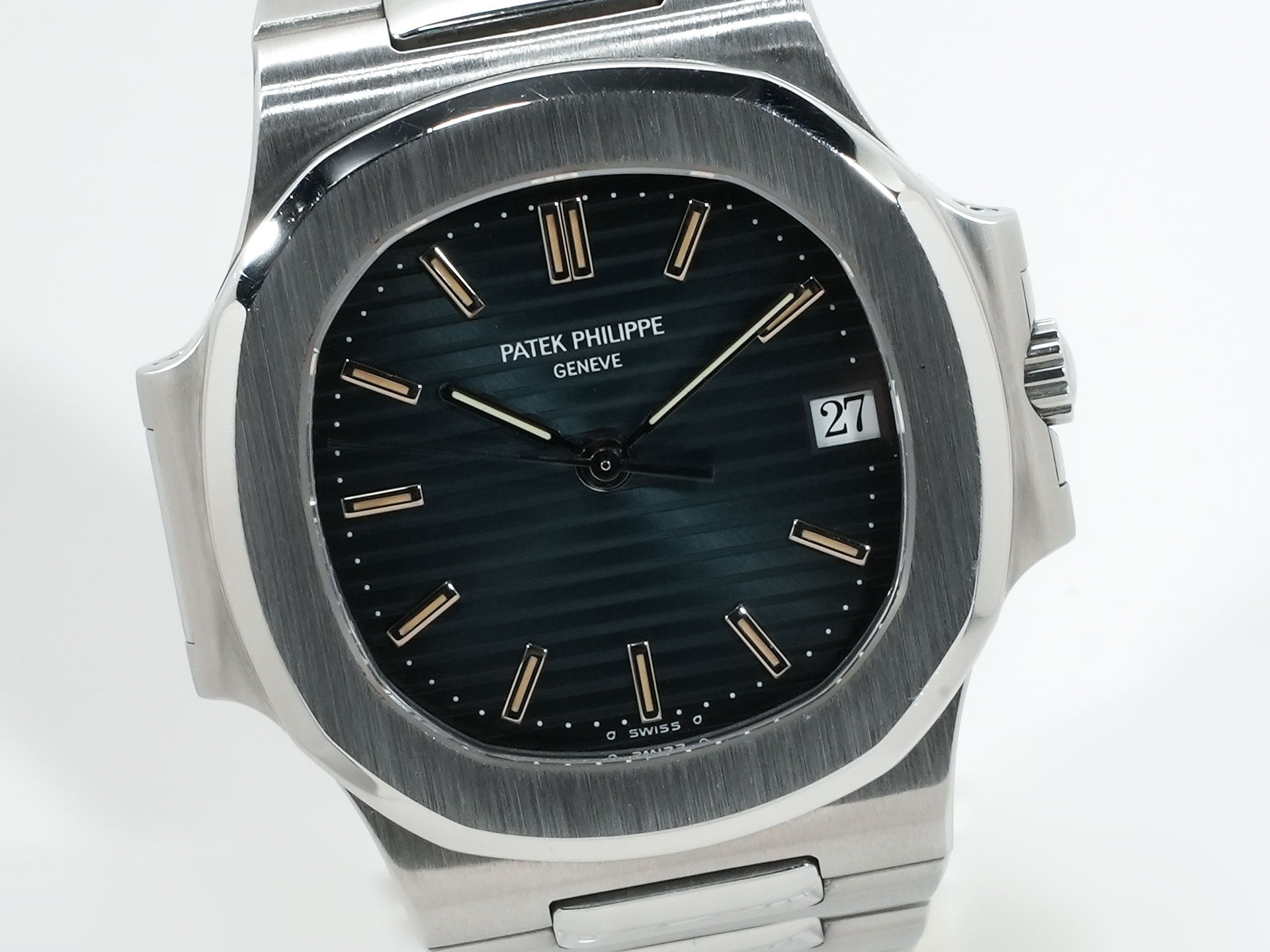 パテックフィリップ ノーチラス 3800/1 ブルー 中古 7dfgntru