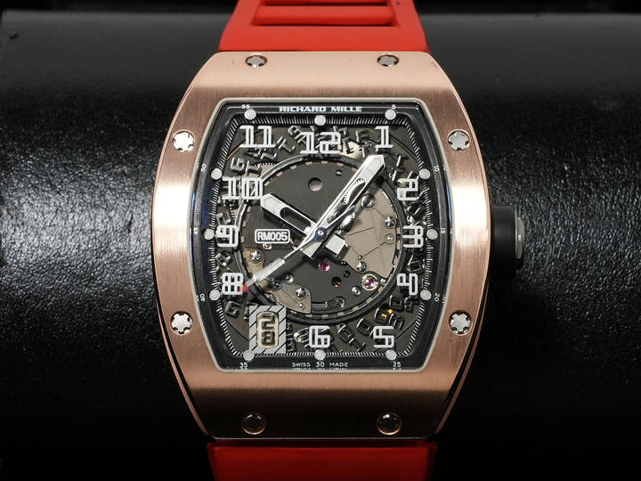Richard Mille Automatic Ref. RM005 Skeleton Dial Good Condition Used jfwrrfnr