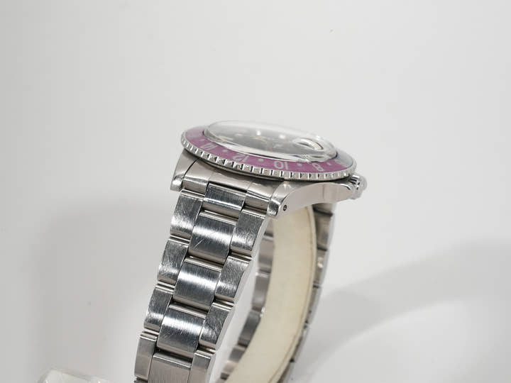 ロレックス GMTマスター Ref.1675 ステンレススチール ブラック文字盤 オイスターブレスレット