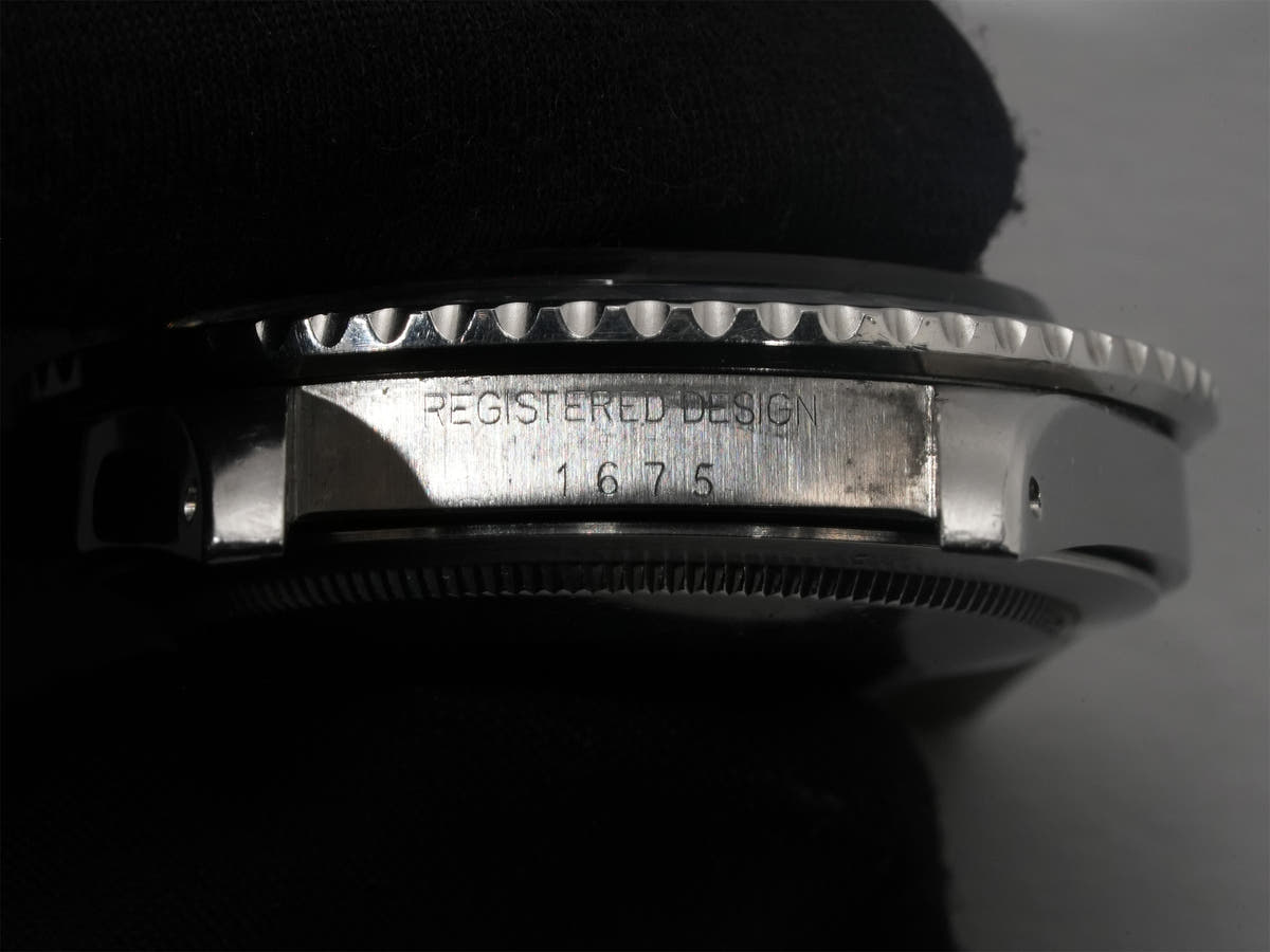 ロレックス GMTマスター Ref.1675 ブラック文字盤 中古 6tgtxuy8