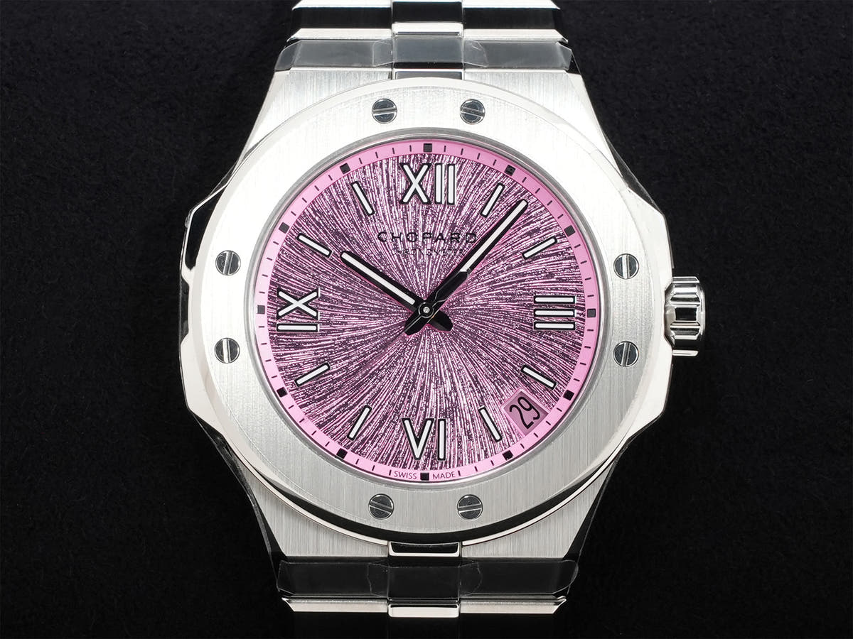ショパール アルパインイーグル Ref.298600-3022 ピンク文字盤 未使用 jbo8jbrd