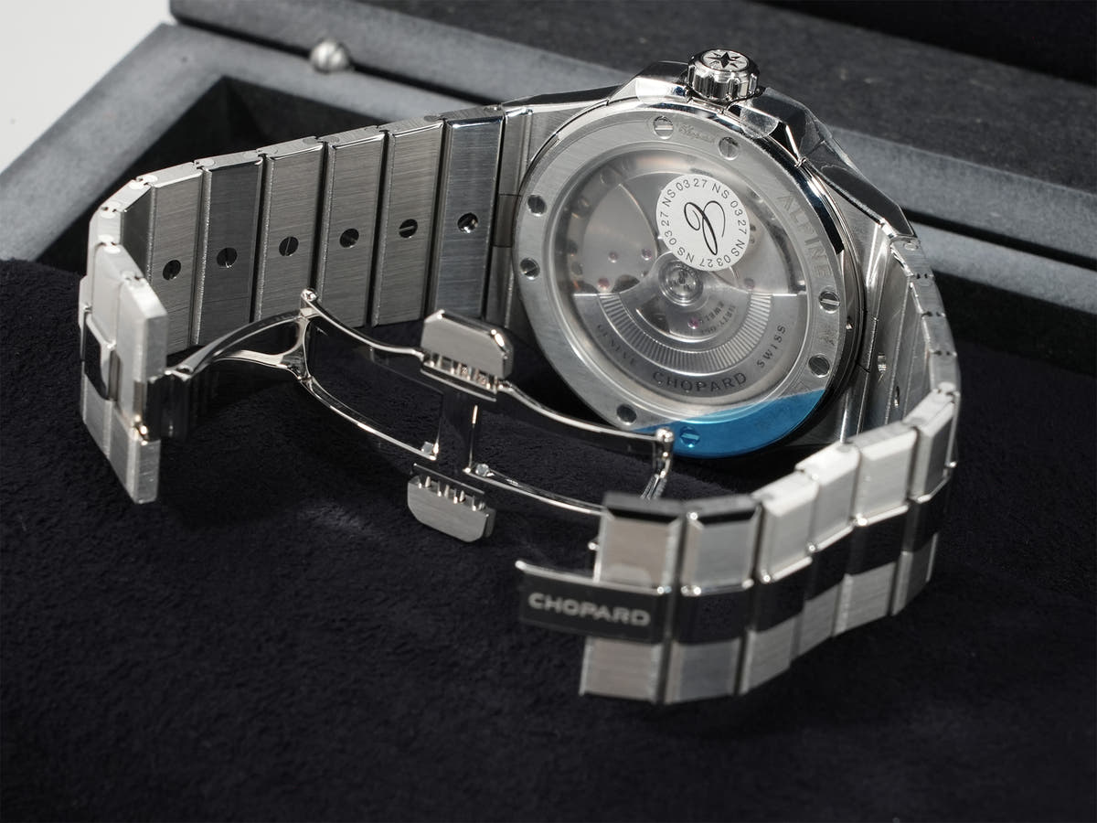 ショパール アルパインイーグル Ref.298600-3022 ピンク文字盤 未使用 jbo8jbrd