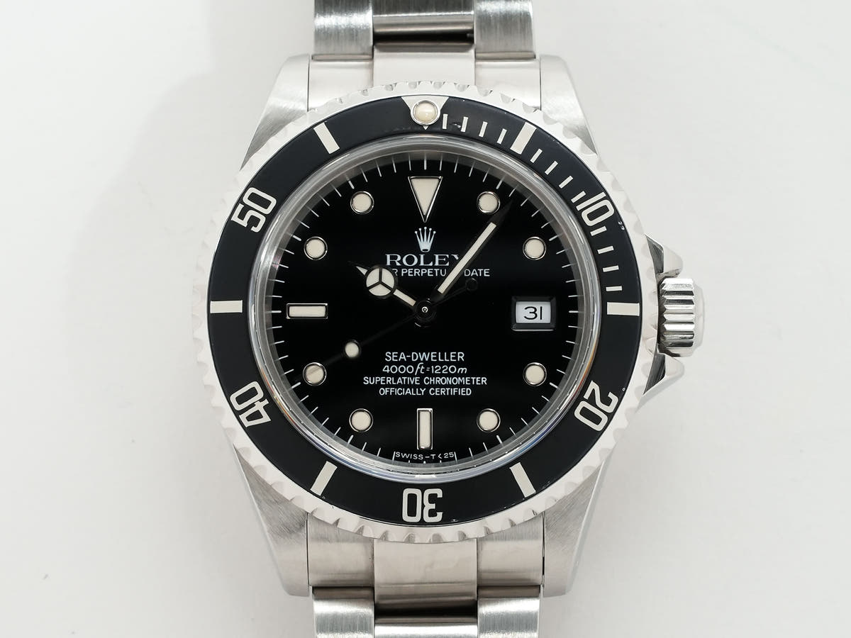 ロレックス シードゥエラー Ref.16600 ブラック文字盤 中古 erfjd3dn
