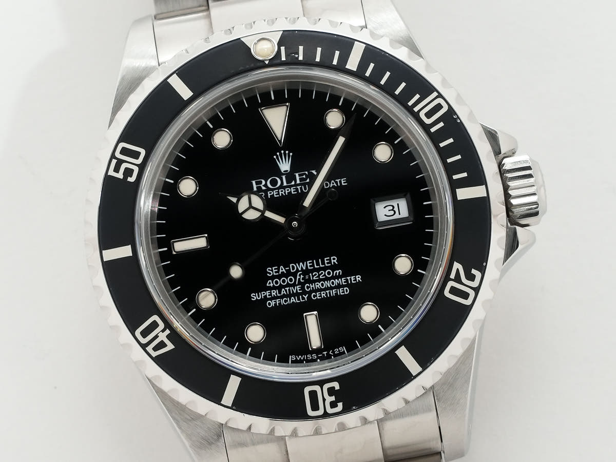 ロレックス シードゥエラー Ref.16600 ブラック文字盤 中古 erfjd3dn