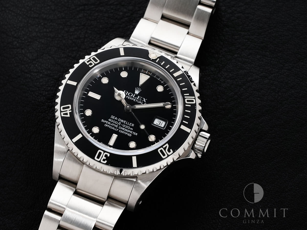 ロレックス シードゥエラー Ref.16600 ブラック文字盤 中古 erfjd3dn