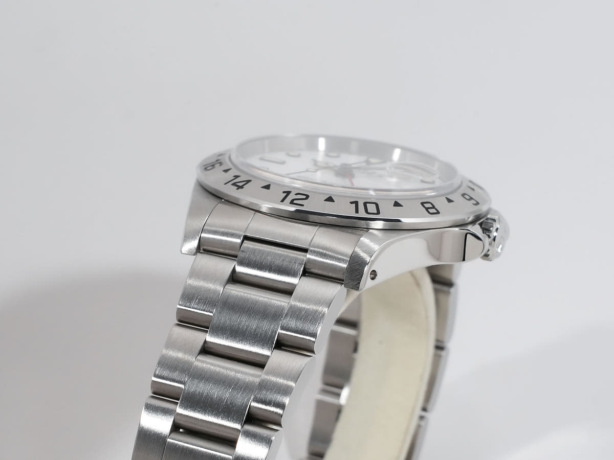 ロレックス エクスプローラーII Ref.16570 ホワイト文字盤 美中古 scow8966