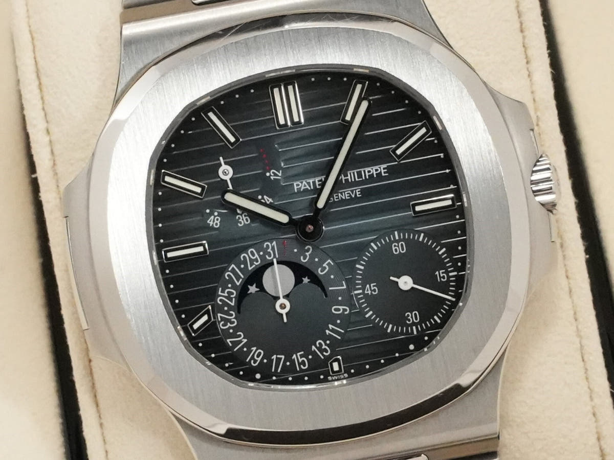 パテックフィリップ ノーチラス プチコンプリケーション Ref.5712/1A-001 ブルー文字盤 美品 itxrmrw7