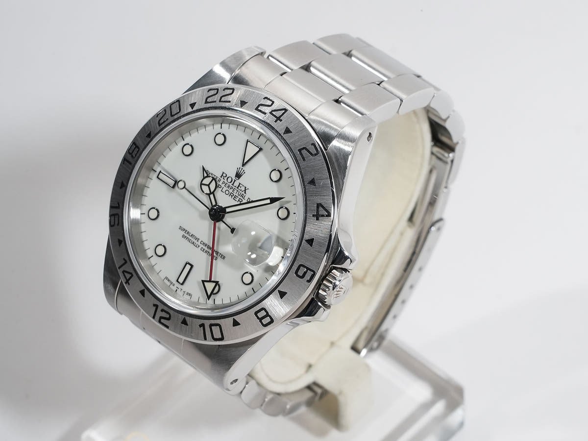 ロレックス エクスプローラーII Ref.16570 ホワイト文字盤 中古 rjvrgien