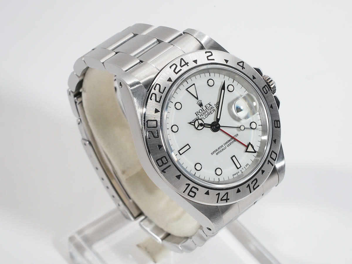 ロレックス エクスプローラーII Ref.16570 ホワイト文字盤 中古 rjvrgien