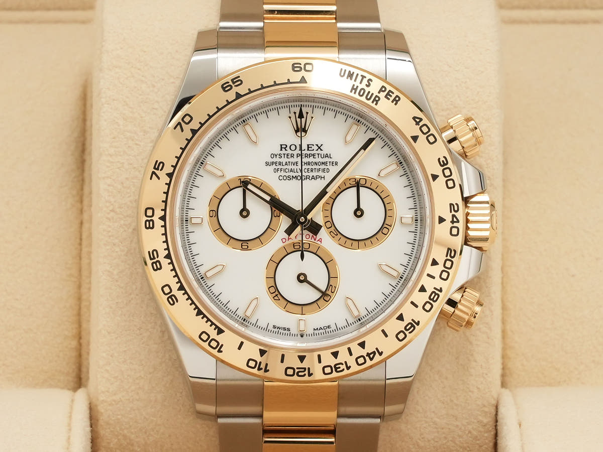 ロレックス デイトナ Ref.126503 ホワイト文字盤 中古 6qk8269k