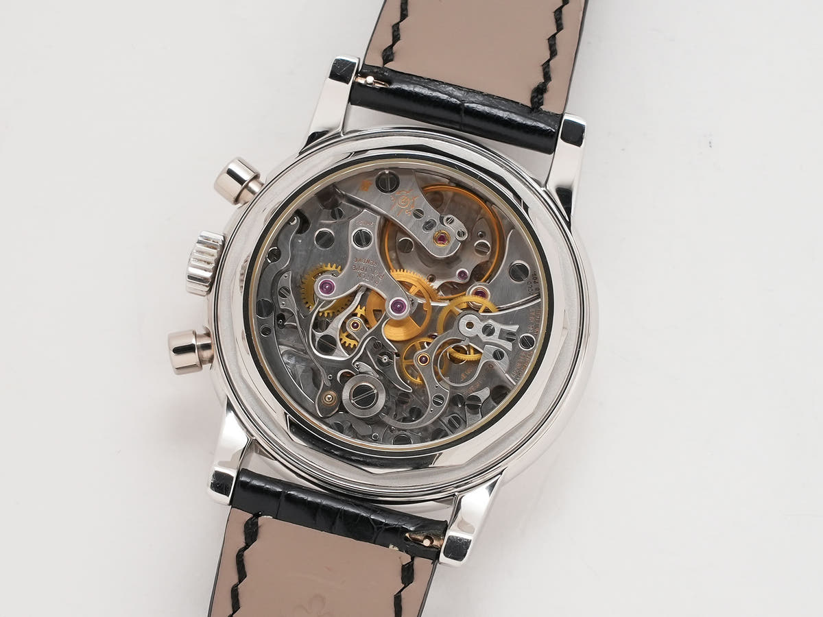 パテックフィリップ パーペチュアルカレンダー クロノグラフ Ref.3970EP ブラック11Pダイヤ文字盤 中古 2n2gxawg