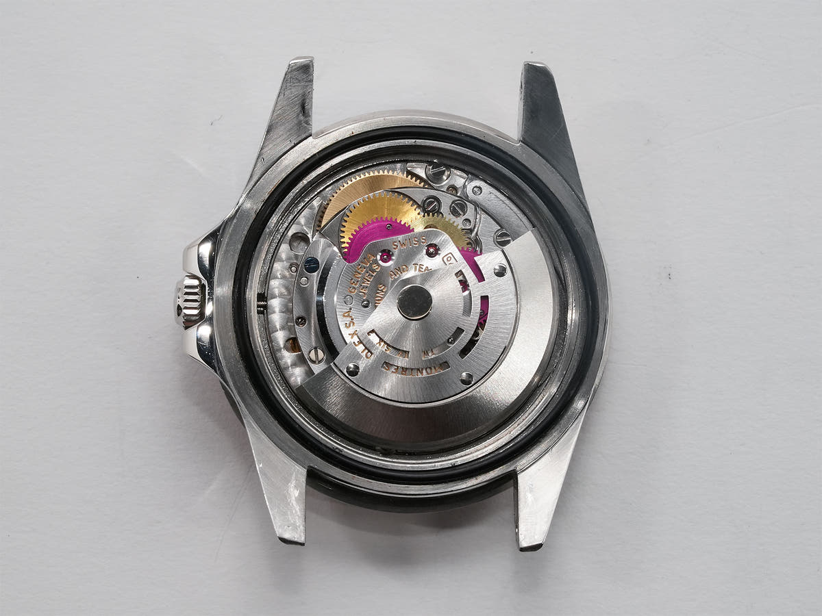 Rolex GMT Master Ref.1675 SS Black Dial Used jfd6rb5k