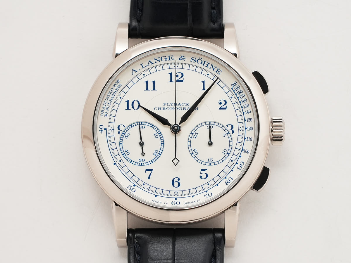 A.ランゲ＆ゾーネ 1815 クロノグラフ Ref.414.026 シルバー文字盤 中古 6i4f5jcc