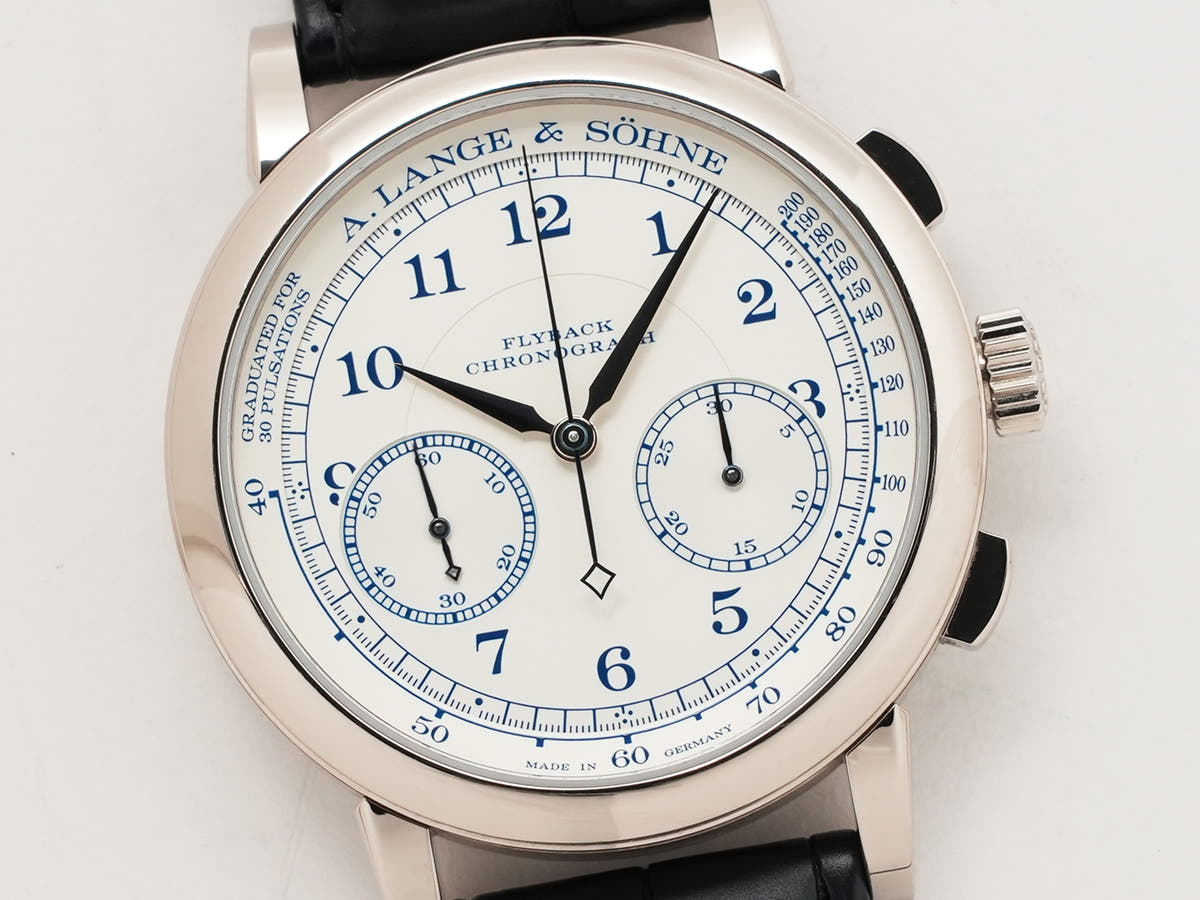 A.ランゲ＆ゾーネ 1815 クロノグラフ Ref.414.026 シルバー文字盤 中古 6i4f5jcc