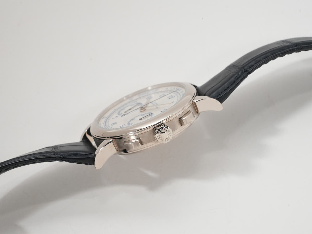 A.ランゲ＆ゾーネ 1815 クロノグラフ Ref.414.026 シルバー文字盤 中古 6i4f5jcc