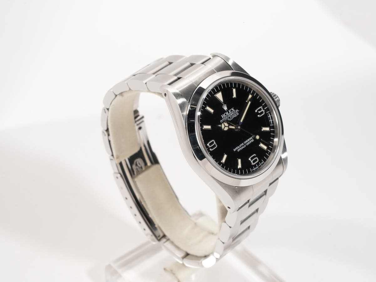 ロレックス エクスプローラーI Ref.14270 ブラック文字盤 中古 s9hakkxg