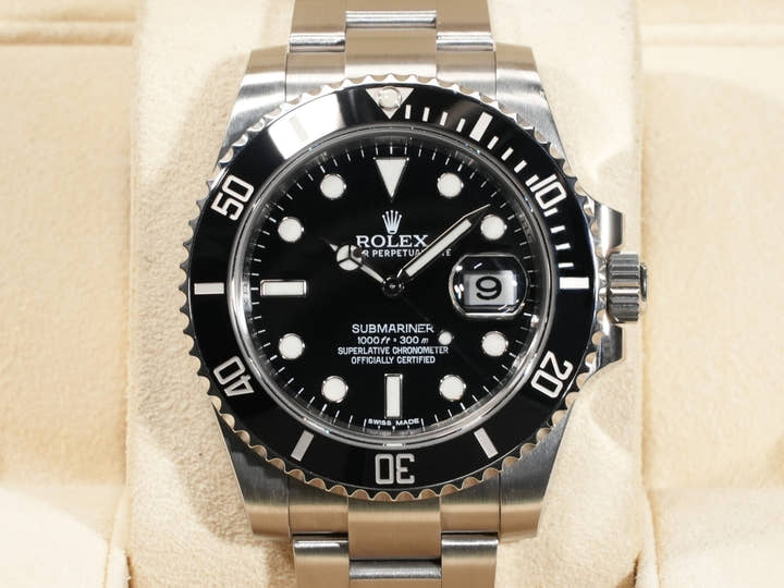 ロレックス サブマリーナー デイト Ref.116610LN ステンレススチール ブラック文字盤