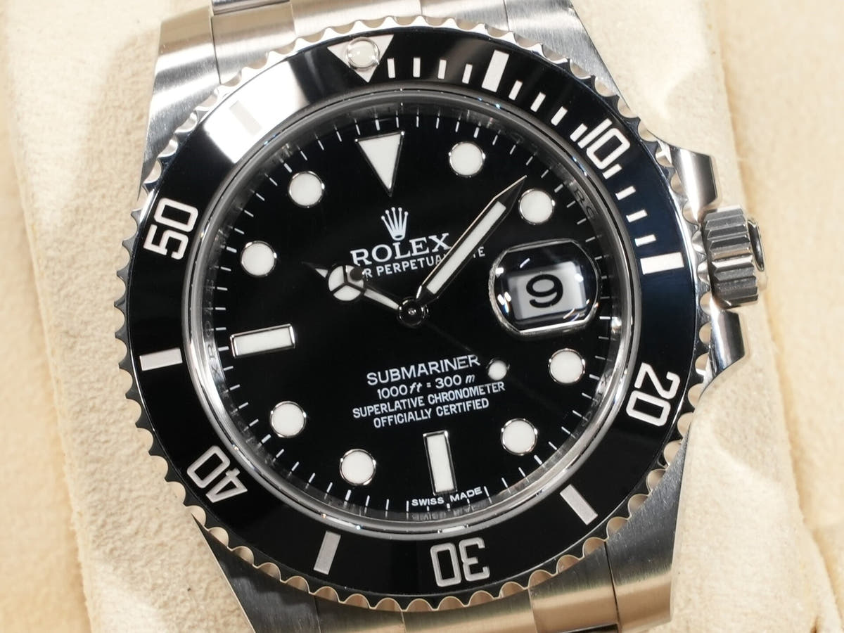 ロレックス サブマリーナー デイト Ref.116610LN ブラック文字盤 中古 j4goitsf