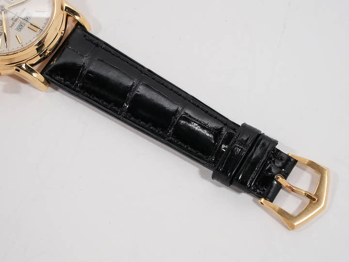 パテックフィリップ パーペチュアルカレンダー クロノグラフ Ref.3970EJ-051 イエローゴールド シルバー文字盤