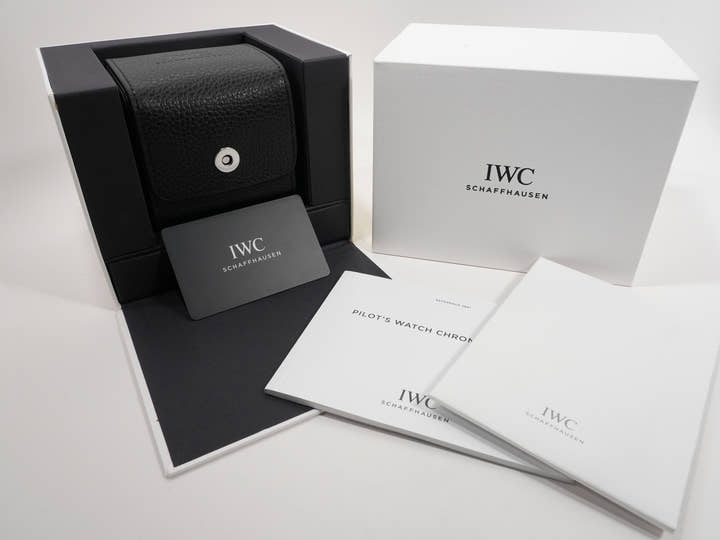 IWC パイロット ウォッチ クロノグラフ トップガン セラタニウム Ref.IW388106 ブラック文字盤 未使用 zri5c3pc