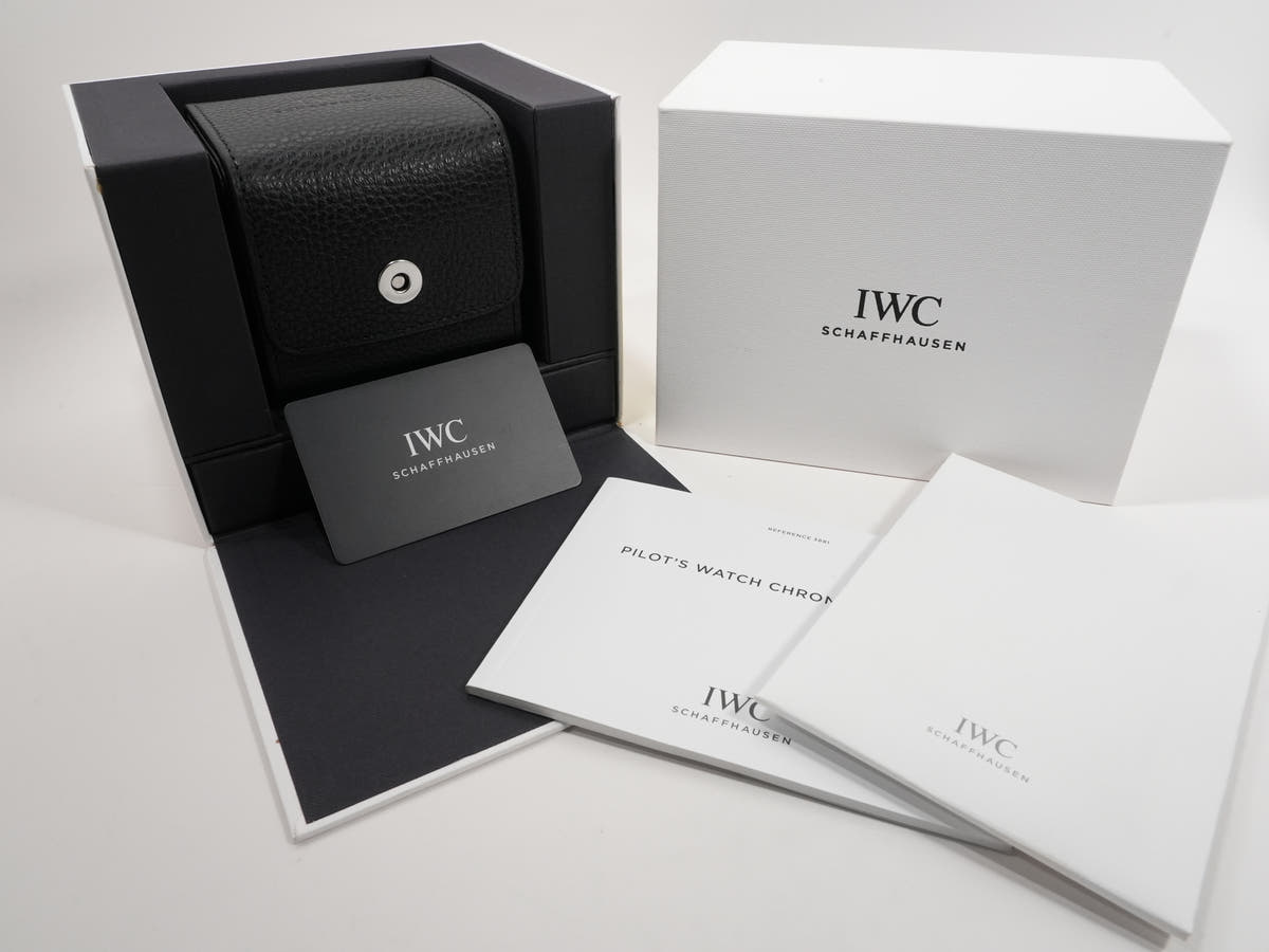 IWC パイロット ウォッチ クロノグラフ トップガン セラタニウム Ref.IW388106 ブラック文字盤 未使用 zri5c3pc