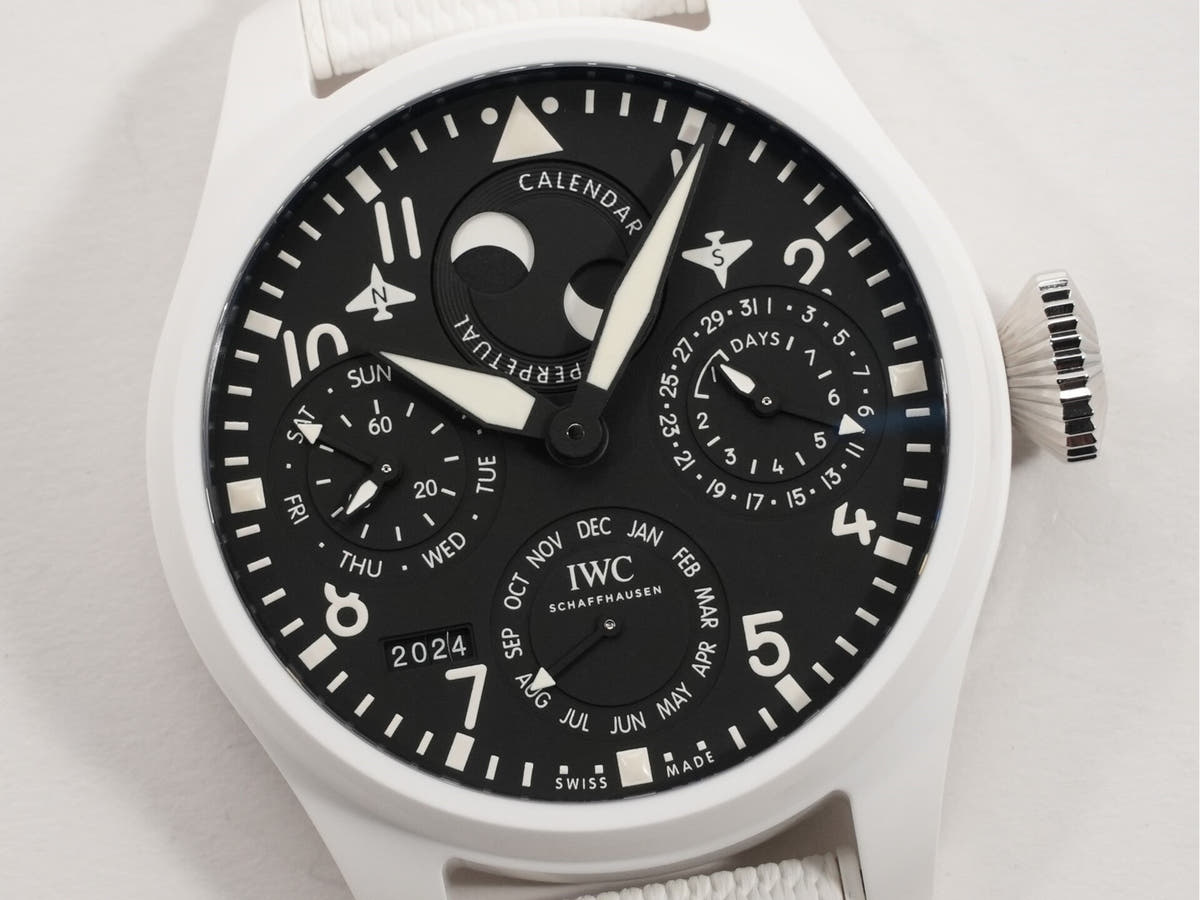 IWC ビッグパイロットウォッチ パーペチュアルカレンダー トップガン レイクタホ Ref.IW503008 ブラック文字盤 未使用 aibgcfbe