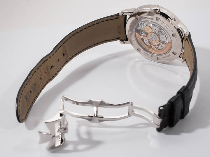 Vacheron Constantin Traditionnelle Complete Calendar Ref. 4010T/000G-B740 18K White Gold Gray Dial Excellent Condition zgh9u2j2