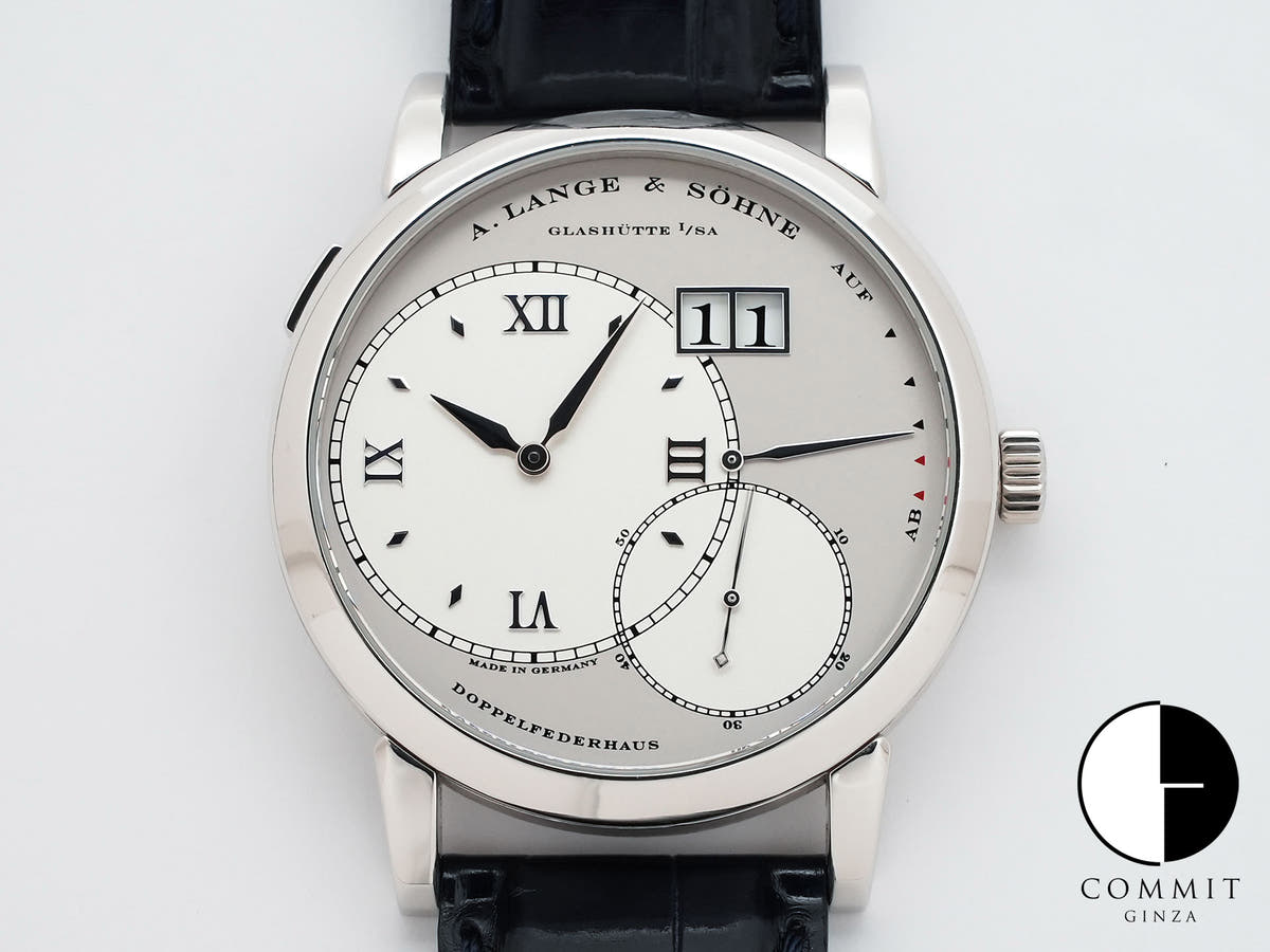 A. Lange &amp; Söhne Grand Lange 1 Ref.115.025 Silver Dial Used nnkqf8dd