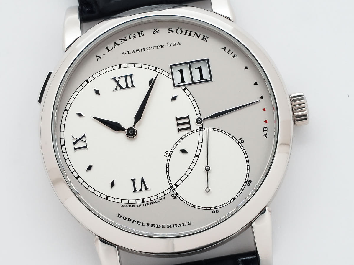 A. Lange &amp; Söhne Grand Lange 1 Ref.115.025 Silver Dial Used nnkqf8dd